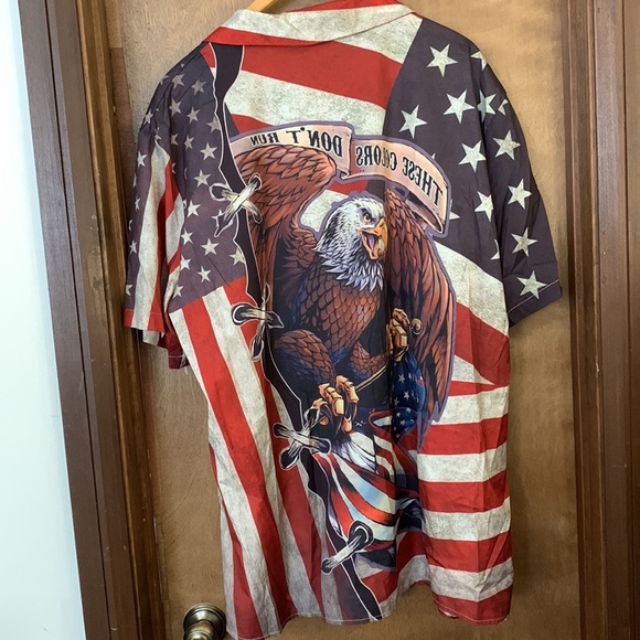 Misslook American Themed Shirt - Picture 2 of 5